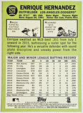 Hernandez, Enrique, Rookie, Kiké, 2016, Topps, Heritage, High, Numbers, 529, Short Print, SP, Los Angeles, Dodgers, Boston, Red Sox, World Series, Home Runs, Slugger, RC, Collectible, Baseball, MLB, Baseball Cards