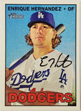 Hernandez, Enrique, Rookie, Kiké, 2016, Topps, Heritage, High, Numbers, 529, Short Print, SP, Los Angeles, Dodgers, Boston, Red Sox, World Series, Memorabilia, Collectibles, Home Runs, Slugger, RC, Collectible, Baseball, MLB, Baseball Cards