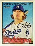 Hernandez, Enrique, Rookie, Kiké, 2016, Topps, Heritage, High, Numbers, 529, Short Print, SP, Los Angeles, Dodgers, Boston, Red Sox, World Series, Memorabilia, Collectibles, Home Runs, Slugger, RC, Collectible, Baseball, MLB, Baseball Cards
