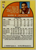Jackson, Mark, Error, Menendez, Brothers, Twins, 1990, Hoops, 205, ROY, All-Star, Point Guard, New York, Knicks, Basketball, Points, Hobby, NBA, Basketball Cards