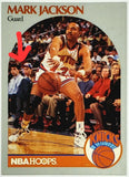 Jackson, Mark, Error, Menendez, Brothers, Twins, 1990, Hoops, 205, ROY, All-Star, Point Guard, New York, Knicks, Basketball, Points, Hobby, NBA, Basketball Cards