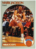 Jackson, Mark, Error, Menendez, Brothers, Twins, 1990, Hoops, 205, ROY, All-Star, Point Guard, New York, Knicks, Basketball, Points, Hobby, NBA, Basketball Cards