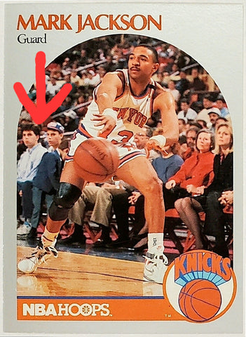 Jackson, Mark, Error, Menendez, Brothers, Twins, 1990, Hoops, 205, ROY, All-Star, Point Guard, New York, Knicks, Basketball, Points, Hobby, NBA, Basketball Cards