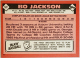 Jackson, Bo, Rookie, 1986, Topps, Traded, 50T, XRC, RC, All-Star, All-Star Game MVP, ASG, Phenom, 2-Sports, Dual Sport, Athlete, Football, Los Angeles, Raiders, NFL, Bo Knows, Kansas City, Royals, Collectibles, Home Runs, Slugger, RC, Baseball, MLB, Baseball Cards