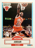 Jordan, Michael, 1990, Fleer, 26, HOF, ROY, MVP, All-Star, All-NBA, Finals MVP, GOAT, Chicago, Bulls, Washington, Wizards, Finals, Championship, Champ, Title, Rings, Memorabilia, Collectible, Basketball, Points, Hobby, NBA, Basketball Cards