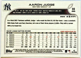 Judge, Aaron, Refractor, Redemption, MVP Season, 2022, Topps, Chrome, 99, MVP, ROY, Rookie Of The Year, All-Star, Silver Slugger, Home Run Derby Champ, All Rise, Speed, Power, New York, Yankees, Bronx Bombers, Home Runs, Slugger, RC, Baseball, MLB, Baseball Cards