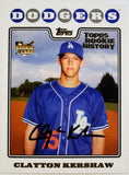 Kershaw, Clayton, Rookie, 2008 Retro, 2008, Topps, Archives, Topps Rookie History, UH240, NNO, RC, Cy Young, MVP, ERA Title, Gold Glove, Claw, World Series, Pitcher, Los Angeles, Dodgers, Memorabilia, Collectibles, Pitcher, Strikeouts, Ks, Baseball, MLB, RC, Baseball Cards