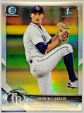 McClanahan, Shane, Rookie, 1st Bowman, First, Refractor, Variation, 2018, Bowman, Chrome, Draft, BDC9, BDC-9, Topps, RC, Prospect, Draft, Tampa, Tampa Bay, Rays, Memorabilia, Collectibles, Pitcher, Strikeouts, Ks, Baseball, MLB, RC, Baseball Cards