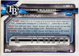 McClanahan, Shane, Rookie, 1st Bowman, First, Refractor, Variation, 2018, Bowman, Chrome, Draft, BDC9, BDC-9, Topps, RC, Prospect, Draft, Tampa, Tampa Bay, Rays, Memorabilia, Collectibles, Pitcher, Strikeouts, Ks, Baseball, MLB, RC, Baseball Cards