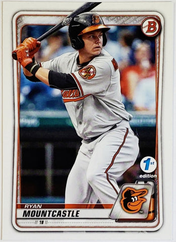 Ryan Mountcastle Rookie 1st Edition 2020 Bowman 1st Edition #BFE-36! –
