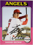 Ohtani, Shohei, 1975 Topps, Retro, 2019, Topps, Archives, 101, Rookie Of The Year, ROY, MVP, Pitcher, Japan, Japanese, Los Angeles, Angels, Anaheim, Dodgers, World Series, WBC, Memorabilia, Collectible, Strikeouts, Home Runs, Slugger, RC, Baseball, MLB, Baseball Cards