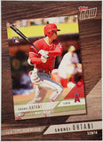Ohtani, Shohei, Rookie Symbol, RC, 2019, Topps Now, Review, Topps, TN-3, Rookie Of The Year, ROY, MVP, Pitcher, Japan, Japanese, Los Angeles, Angels, Anaheim, Dodgers, World Series, WBC, Strikeouts, Memorabilia, Collectible, Strikeouts, Home Runs, Slugger, RC, Baseball, MLB, Baseball Cards
