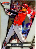 Ohtani, Shohei, 2nd Year, Chrome, Surface, 2019, Bowmans, Best, Bowman, 33, Topps, Rookie Of The Year, ROY, MVP, Pitcher, 2-Way, Japan, Japanese, Los Angeles, Angels, Anaheim, WBC, Strikeouts, Home Runs, Slugger, RC, Baseball, MLB, Baseball Cards