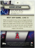 Ohtani, Shohei, 2nd Year, Chrome, Surface, 2019, Bowmans, Best, Bowman, 33, Topps, Rookie Of The Year, ROY, MVP, Pitcher, 2-Way, Japan, Japanese, Los Angeles, Angels, Anaheim, WBC, Strikeouts, Home Runs, Slugger, RC, Baseball, MLB, Baseball Cards