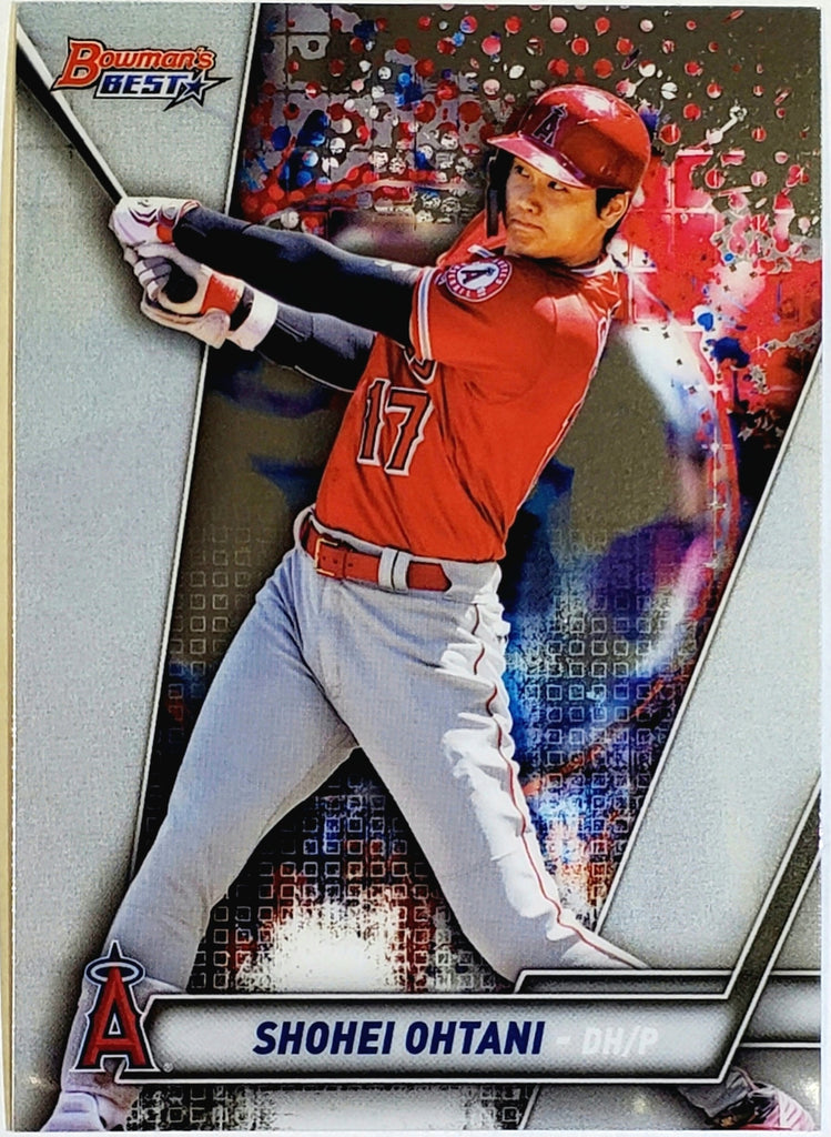 Shohei Ohtani Chrome Foil 2019 Bowman's Best #33, Angels MVP