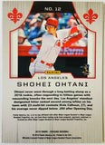 Ohtani, Shohei, 2nd Year, Chrome, Foil, 2019, Panini, Crusade, 12, Rookie Of The Year, ROY, MVP, Pitcher, Japan, Japanese, Los Angeles, Angels, Anaheim, Dodgers, World Series, WBC, Memorabilia, Collectible, Strikeouts, Home Runs, Slugger, RC, Baseball, MLB, Baseball Cards