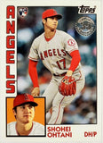 Ohtani, Shohei, Rookie, RC, Symbol, Error, 1984, Retro, 35th, Anniversary, Insert, 2019, Topps, Update, 84-25, Rookie Of The Year, ROY, MVP, Pitcher, Japan, Japanese, Los Angeles, Angels, Anaheim, Dodgers, World Series, WBC, Strikeouts, Collectible, Home Runs, Slugger, RC, Baseball, MLB, Baseball Cards