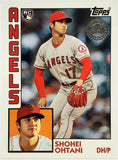 Ohtani, Shohei, Rookie, RC, Symbol, Error, 1984, Retro, 35th, Anniversary, Insert, 2019, Topps, Update, 84-25, Rookie Of The Year, ROY, MVP, Pitcher, Japan, Japanese, Los Angeles, Angels, Anaheim, Dodgers, World Series, WBC, Memorabilia, Collectibles, Strikeouts, Home Runs, Slugger, RC, Baseball, MLB, Baseball Cards