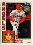 Ohtani, Shohei, Mojo, Refractor, 1984, Retro, Mega, Box, Silver, Pack, 35th, Anniversary, Insert, 2019, Topps, Chrome, T84-17, ROY, MVP, Pitcher, 2-Way, Japan, Japanese, Los Angeles, Angels, Anaheim, Strikeouts, Home Runs, Slugger, RC, Baseball, MLB, Baseball Cards