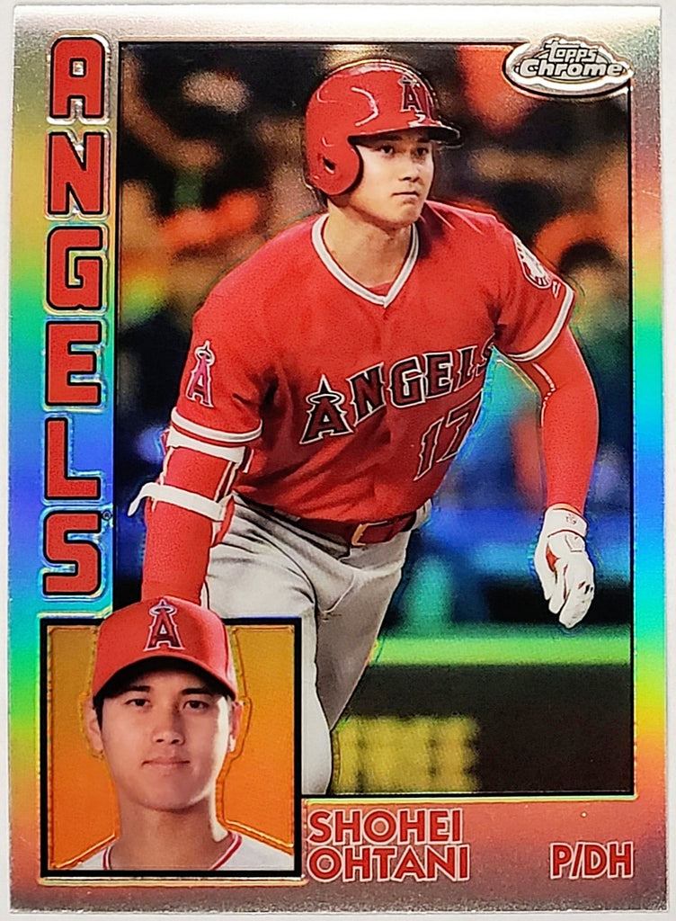 Ohtani-Refractor-1984-Topps-