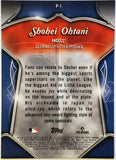 Ohtani, Shohei, Refractor, Pinstriped, Club, Plaques, Pinstripe, 2022, Topps, Chrome, P-1, P1, Rookie Of The Year, ROY, MVP, Pitcher, Japan, Japanese, Los Angeles, Angels, Anaheim, Dodgers, World Series, WBC, Memorabilia, Collectibles, Strikeouts, Home Runs, Slugger, RC, Baseball, MLB, Baseball Cards