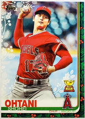 Shohei Ohtani Rookie Cup 2019 Topps Holiday #HW33 Angels, Dodgers
