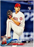 Ohtani, Shohei, Rookie, Pitching, 2018, Topps, Series 2, 700, RC, Rookie Of The Year, ROY, MVP, Pitcher, 2-Way, Japan, Japanese, Los Angeles, Angels, Anaheim, Strikeouts, Home Runs, Slugger, RC, Baseball, MLB, Baseball Cards