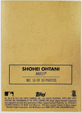 Ohtani, Shohei, Rookie Trophy, Cup, SP, Short Print, Cloth, Sticker, 2019, Topps, Heritage, High Number, High Numbers, 16, Insert, Rookie Of The Year, ROY, MVP, Pitcher, 2-Way, Japan, Japanese, Los Angeles, Angels, Anaheim,  Dodgers, World Series, WBC, Strikeouts, Memorabilia, Collectibles, Strikeouts, Home Runs, Slugger, RC, Baseball, MLB, Baseball Cards