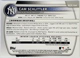 Schlittler, Cam, Rookie, Cameron, 1st Bowman, First, Mojo, Refractor, Mega, Mega Box, Variation, 2025, Bowman, Chrome, Prospects, BCP166, BCP-166, Topps, RC, Prospect, Draft, New York, Yankees, Bronx, Bombers, Memorabilia, Collectibles, Pitcher, Strikeouts, Ks, Baseball, MLB, RC, Baseball Cards