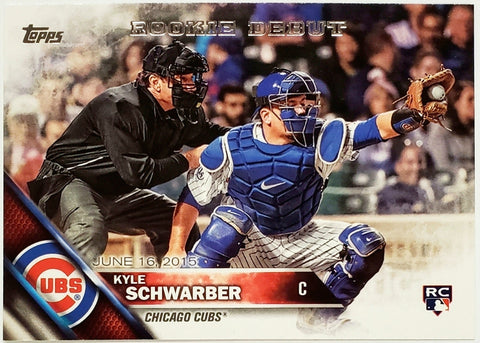 Schwarber, Kyle, Rookie, Debut, 2016, Topps, Update, US138, All-Star, AS MVP, Silver Slugger, Chicago, Cubs, Washington, Nationals, Boston, Red Sox, Philadelphia, Phillies, World Series, Memorabilia, Collectibles, Home Runs, Slugger, RC, Collectible, Baseball, MLB, Baseball Cards