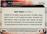 Schwarber, Kyle, Rookie, Debut, 2016, Topps, Update, US138, All-Star, AS MVP, Silver Slugger, Chicago, Cubs, Washington, Nationals, Boston, Red Sox, Philadelphia, Phillies, World Series, Memorabilia, Collectibles, Home Runs, Slugger, RC, Collectible, Baseball, MLB, Baseball Cards