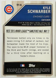 Schwarber, Kyle, Rookie, Refractor, Chrome, 2015, Bowman's, Bowmans, Bowman, Best, TP-16, Topps, RC, All-Star, AS MVP, Silver Slugger, Chicago, Cubs, Washington, Nationals, Boston, Red Sox, Philadelphia, Phillies, World Series, Memorabilia, Collectibles, Home Runs, Slugger, RC, Collectible, Baseball, MLB, Baseball Cards