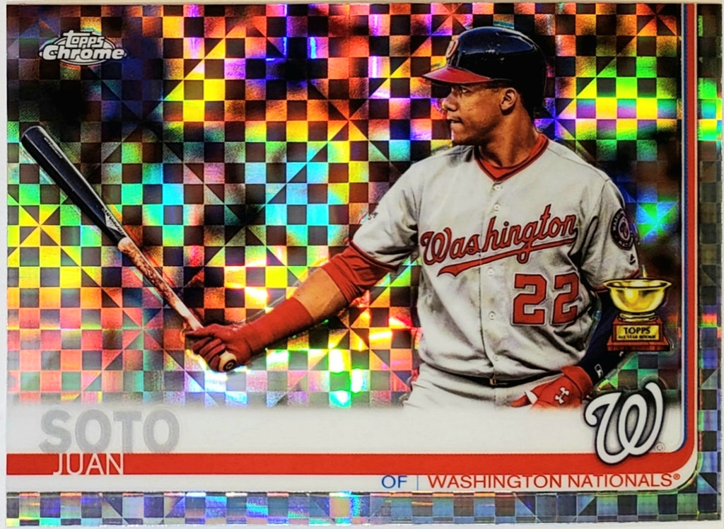 2019 Topps Chrome Refractor - Future Stars Juan Soto