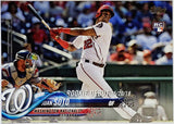 Soto, Juan, Rookie, Debut, 2018, Topps, Update, US104, US-104, RC, World Series, Washington, Nationals, San Diego, Padres, Yankees, Home Runs, Slugger, RC, Collectible, Baseball, MLB, Baseball Cards
