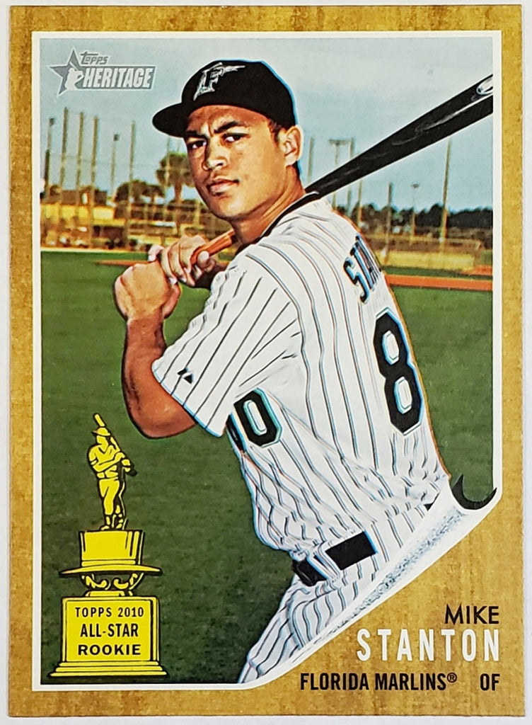 Giancarlo Stanton Rookie Cup 2011 Topps Heritage #288, Marlins
