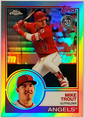 Trout-Refractor-1983-Topps-
