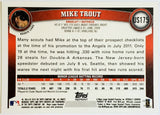 Trout, Mike, Rookie History, 2011 Topps. Retro, Insert, 2018, Topps, Archives, US175, MVP, Rookie Of The Year, ROY, All-Star, WAR, Stolen Bases, Speed, Power, Los Angeles, Angels, Anaheim, Memorabilia, Collectibles, Home Runs, Slugger, RC, Baseball, MLB, Baseball Cards
