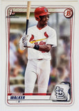Walker, Jordan, Rookie, 1st Bowman, First, 2020, Bowman, Draft, BD-57, RC, Topps, Prospect, 1st Round, All-Star, Home Run Derby, HR Derby, Champ, St Louis, Cardinals, Memorabilia, Collectibles, Home Runs, Slugger, RC, Baseball, MLB, Baseball Cards