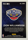 Williamson, Zion, Rookie, Foil, Refractor, Holo, Holographic, 2019, Panini, Chronicles, Recon, 292, All-Star, All-Rookie, New Orleans, Pelicans, Power Forward, Basketball, Points, Hobby, NBA, Basketball Cards