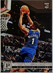 Zion Williamson Rookie 2019 Panini Chronicles #120, Pelicans, All