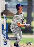 Witt, Jr, Bobby, Rookie, 2020, Topps, Pro Debut, PD-50, PD50, RC, 1st Round, First Round, Pick, Overall, Kansas City, Royals, Speed, Power, Stolen Bases, Steals, Home Runs, Slugger, RC, Baseball, MLB, Baseball Cards