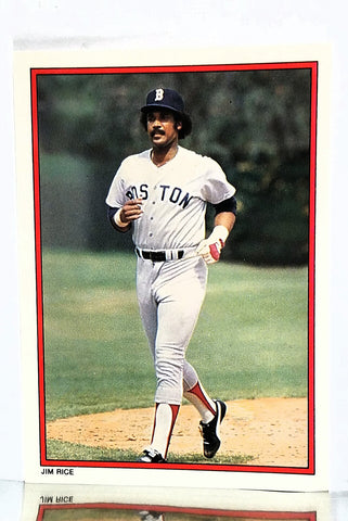 Sport_Baseball, Company_Topps, Company_ ALL, Team_Boston Red Sox, Graded-By_CardboardandCoins, Rice, Jim, Red Sox, Boston, Glossy, All-Star, Collector's Edition, Gloss, Redemption, Mail-in, Send-in, Exclusive, Limited, Rare, Baseball Card, Topps, 1984