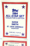 Sport_Baseball, Company_Topps, Company_ ALL, Team_St. Louis Cardinals, Graded-By_CardboardandCoins, Smith, Ozzie, Cardinals, St. Louis, Glossy, All-Star, Collector's Edition, Gloss, Redemption, Mail-in, Send-in, Exclusive, Limited, Rare, Baseball Card, Topps, 1984