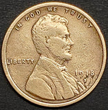 1918-S, Lincoln, Wheat, Cent, Coin, Penny, 1918, San Francsico, Mint, S, World War I Era, WWI, Low Mintage, Semi, Key Date, Mintmark, Copper, Wheatie, Wheat Ears, Detail, Wheat Back, Vintage, Rare, Metal, Antique, Collectible, Memorabilia, Invest, Hobby, Coins