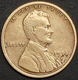 1918-S, Lincoln, Wheat, Cent, Coin, Penny, 1918, San Francsico, Mint, S, World War I Era, WWI, Low Mintage, Semi, Key Date, Mintmark, Copper, Wheatie, Wheat Ears, Detail, Wheat Back, Vintage, Rare, Metal, Antique, Collectible, Memorabilia, Invest, Hobby, Coins