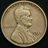 1928-D, Lincoln, Wheat, Cent, Coin, Penny, 1928, Denver, Mint, D, Detail, Lines, Early, Roaring 20s, Roaring Twenties, Era, Low Mintage, Semi, Key Date, Mintmark, Copper, Wheatie, Wheat Ears, Detail, Wheat Back, Vintage, Rare, Metal, Antique, Collectible, Memorabilia, Invest, Hobby, Coins