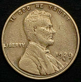 1929-S, Lincoln, Wheat, Cent, Coin, Penny, 1929, San Francsico, Mint, S, Roaring 20s Era, Roaring Twenties, Low Mintage, Semi, Key Date, Mintmark, Copper, Wheatie, Wheat Ears, Detail, Wheat Back, Vintage, Rare, Metal, Antique, Collectible, Memorabilia, Invest, Hobby, Coins
