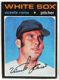 RARE 1971 Topps #723 Short Print (SP) High #Vicente Romo, Pitcher, White Sox VG-EX+, CardboardandCoins.com