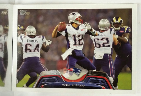 Tom Brady, Topps, QB, New England, Patriots, Super Bowl, MVP, NFL, Football Card