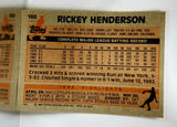 1983 Topps #180 Rickey Henderson, HOF, All-Time Stolen Base Leader, Oakland Athletics, A's, Graded NM-MT, CardboardandCoins.com